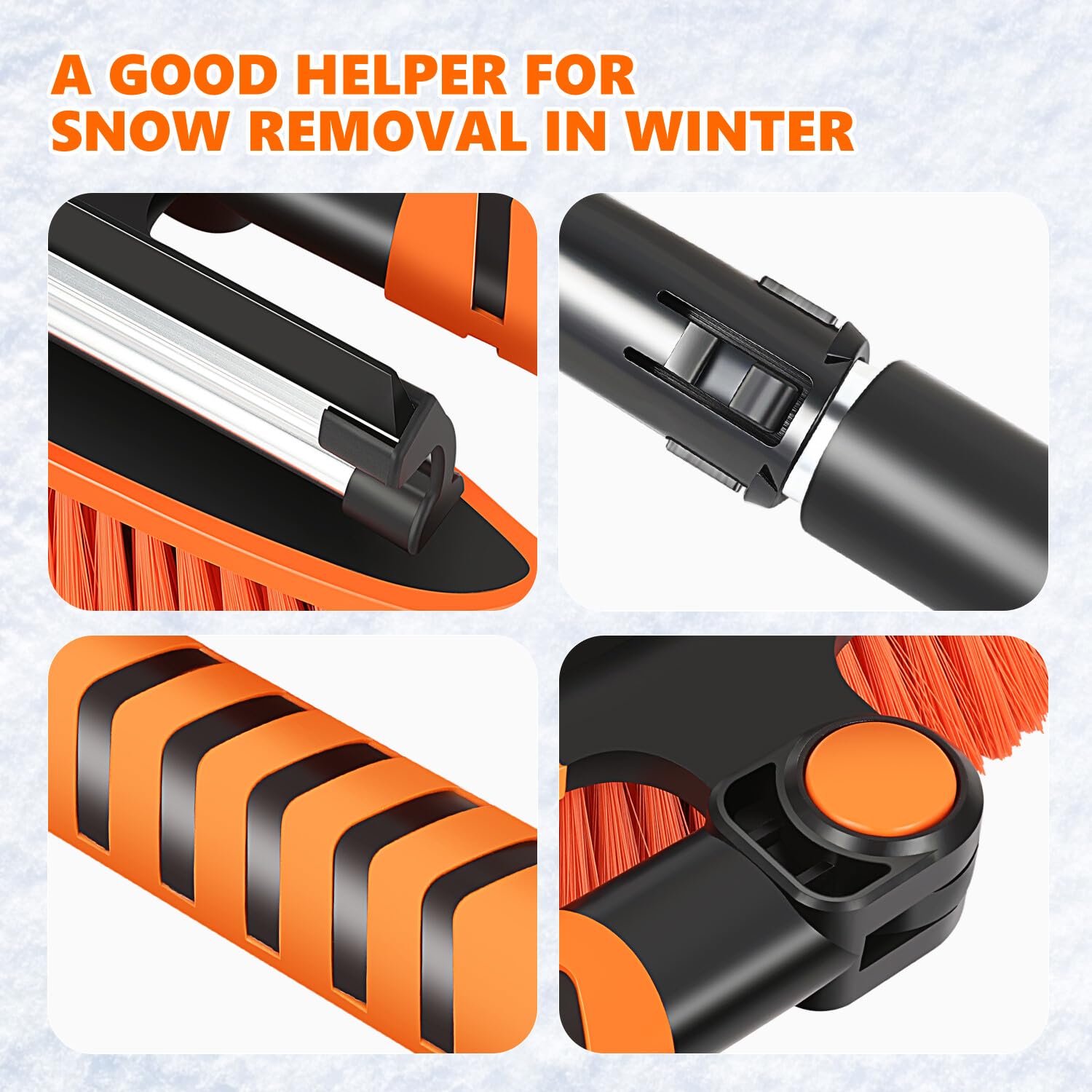 Foto 7 | Snow Brush Dna Motoring Tools-00376 110 Cm Con Rascador De Hielo - Venta Internacional.