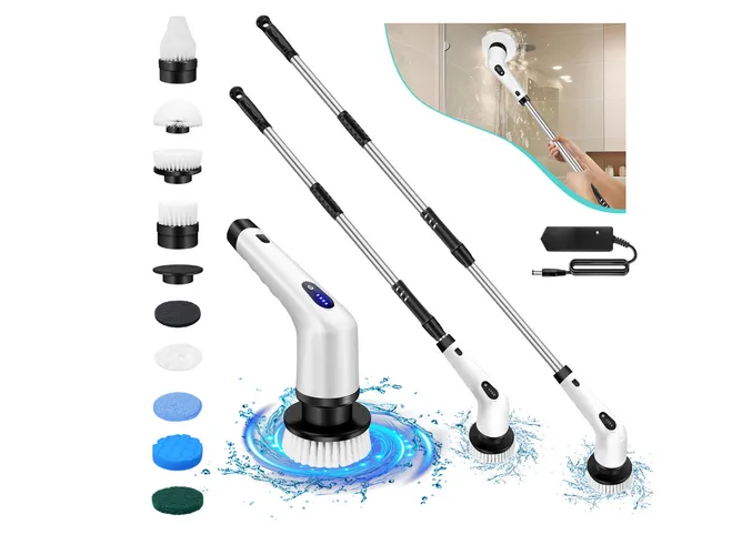 Foto 3 pulgar | Xtellar Cepillo Eléctrico Limpiador De Baño Inalámbrico Y Giratorio