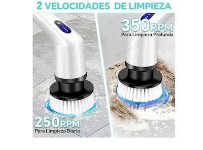 Foto 5 | Xtellar Cepillo Eléctrico Limpiador De Baño Inalámbrico Y Giratorio