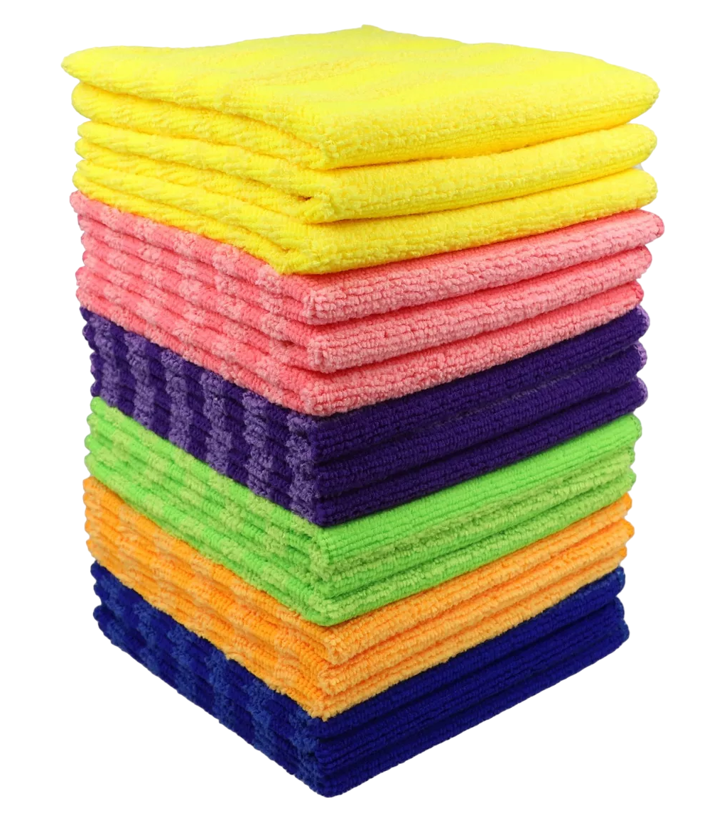 Foto 1 | Trapo Multiusos de Doble Textura Rayada 18 piezas color Surtido