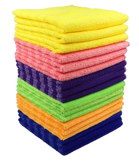 Foto 1 | Trapo Multiusos de Doble Textura Rayada 18 piezas color Surtido
