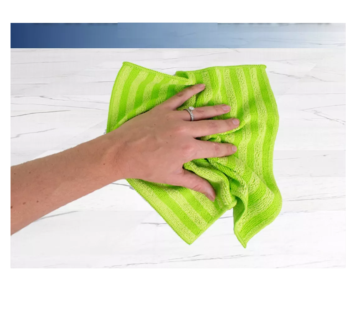Foto 5 | Trapo Multiusos de Doble Textura Rayada 18 piezas color Surtido