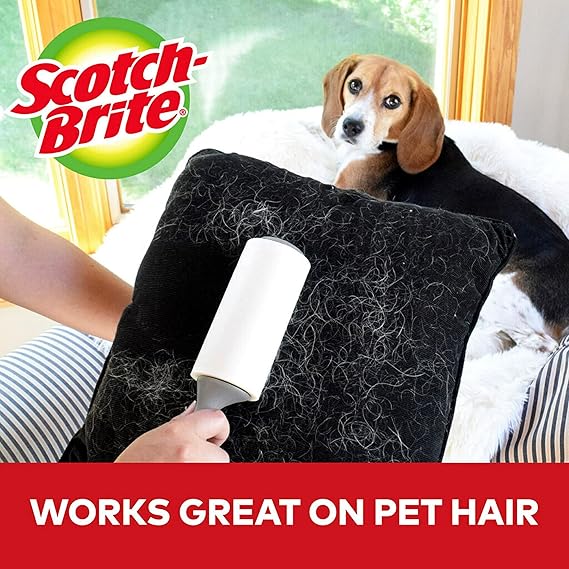 Foto 8 | Rodillo Quitapelusa Scotchbrite 80 Hojas Rodillo Quita Pelos Mascotas O Pelusas