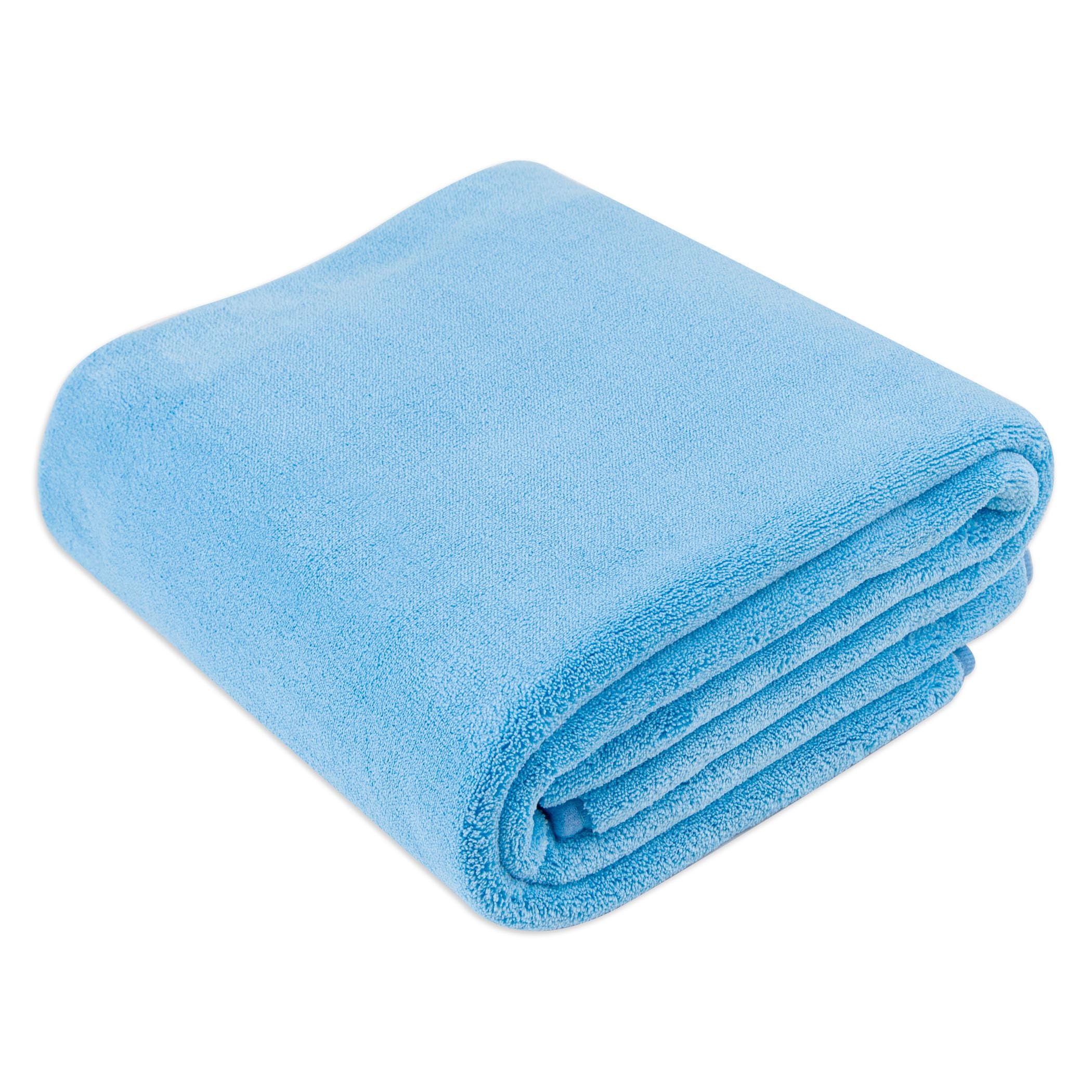 Foto 1 | Toallas de Microfibra  36 X 25 cm Azul - Venta Internacional