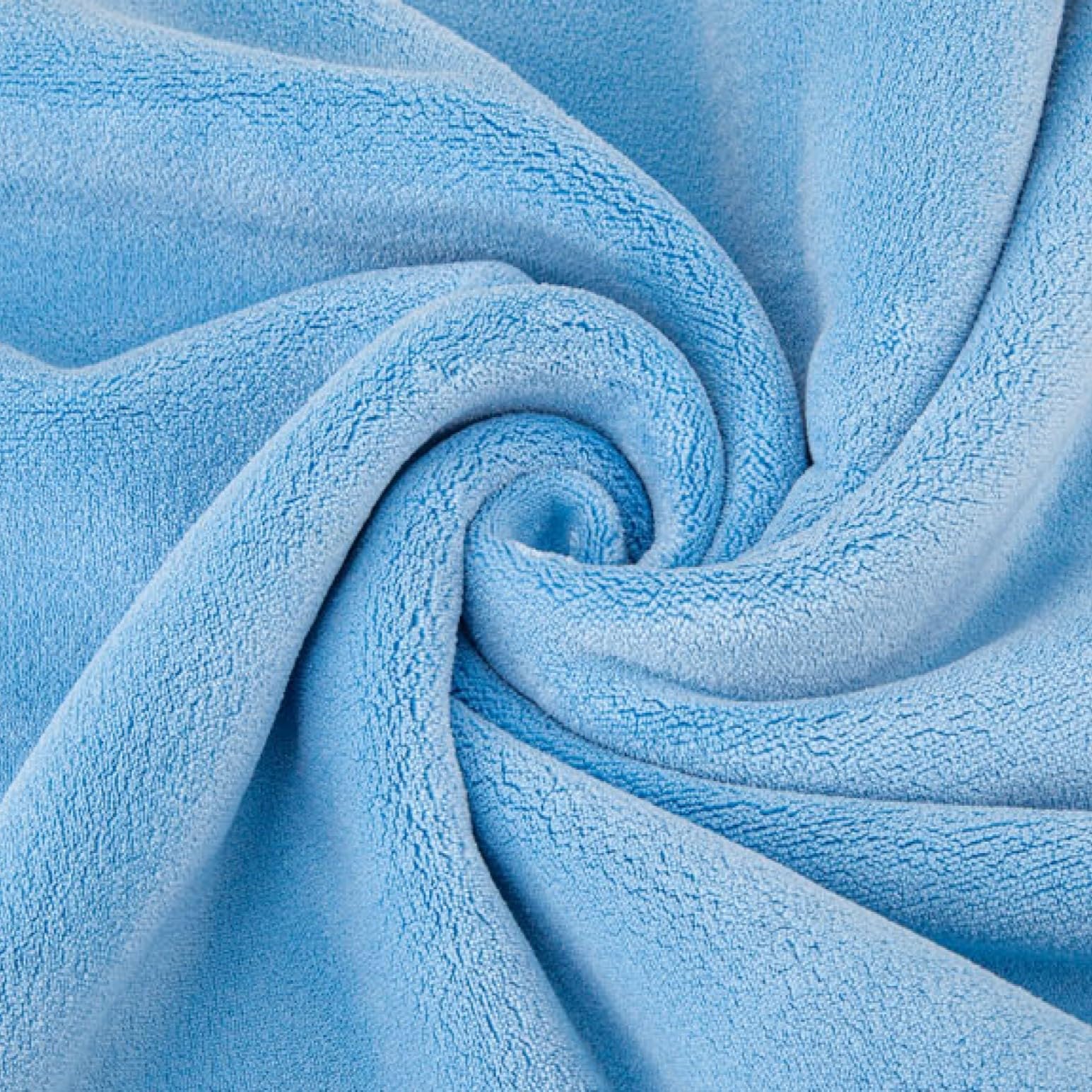 Foto 4 pulgar | Toallas de Microfibra  36 X 25 cm Azul - Venta Internacional