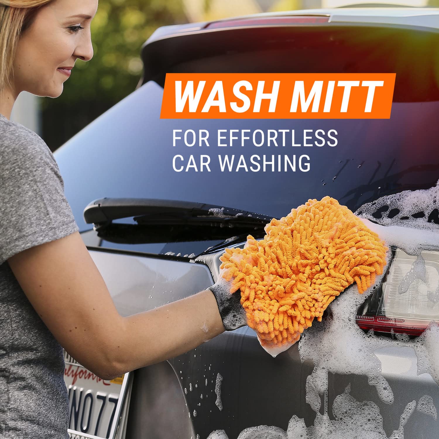Foto 4 pulgar | Car Wash Mitt Armor All Microfiber Noodle Tech, Paquete De 2 - Venta Internacional.