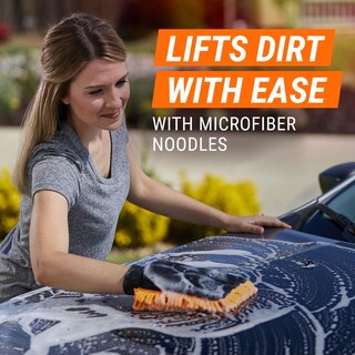 Foto 5 | Car Wash Mitt Armor All Microfiber Noodle Tech, Paquete De 2 - Venta Internacional.