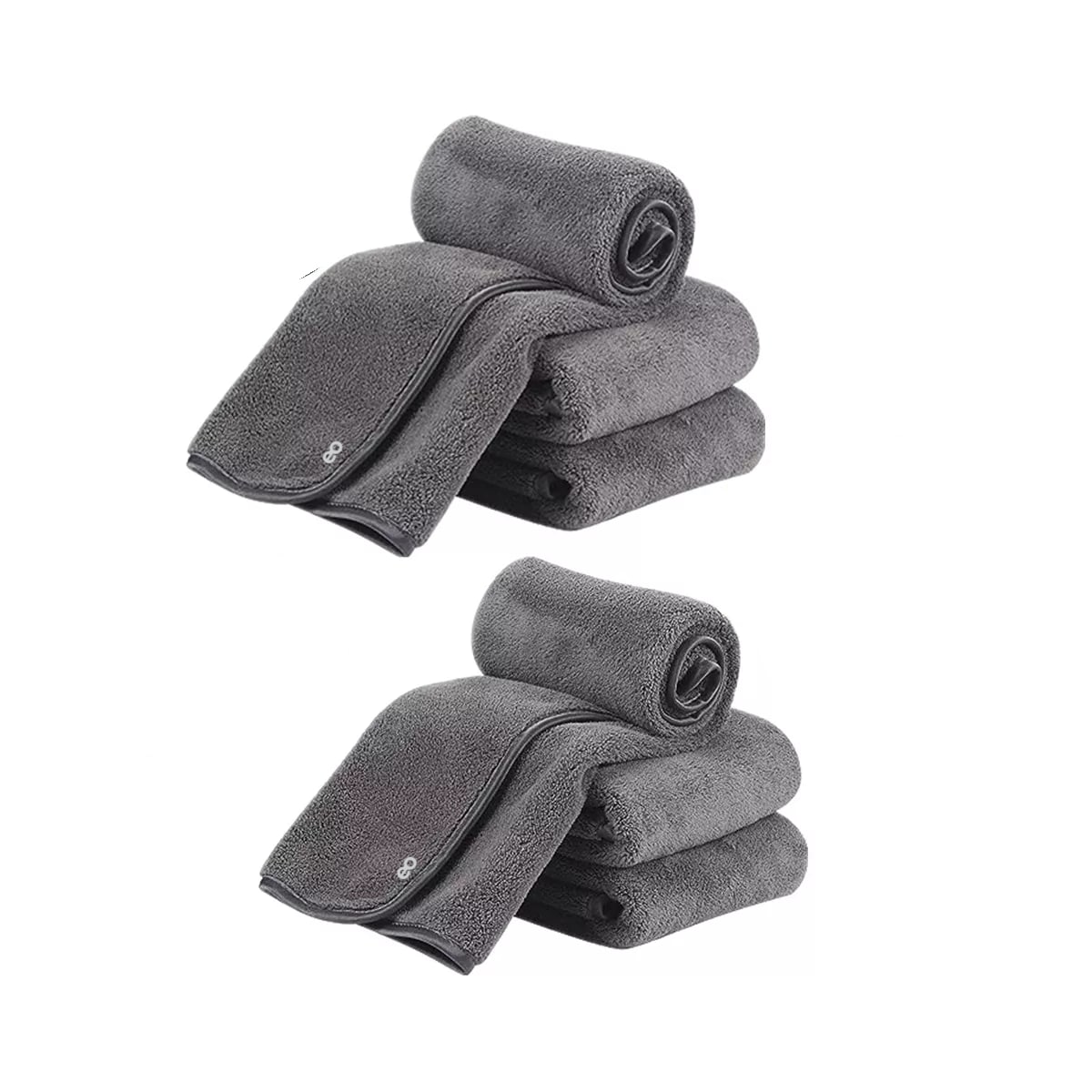 Set 6 Paño Mágico Seco Con Toalla Superfina, 30*60cm Eo Safe Imports Esi-12358-1 Gris $529