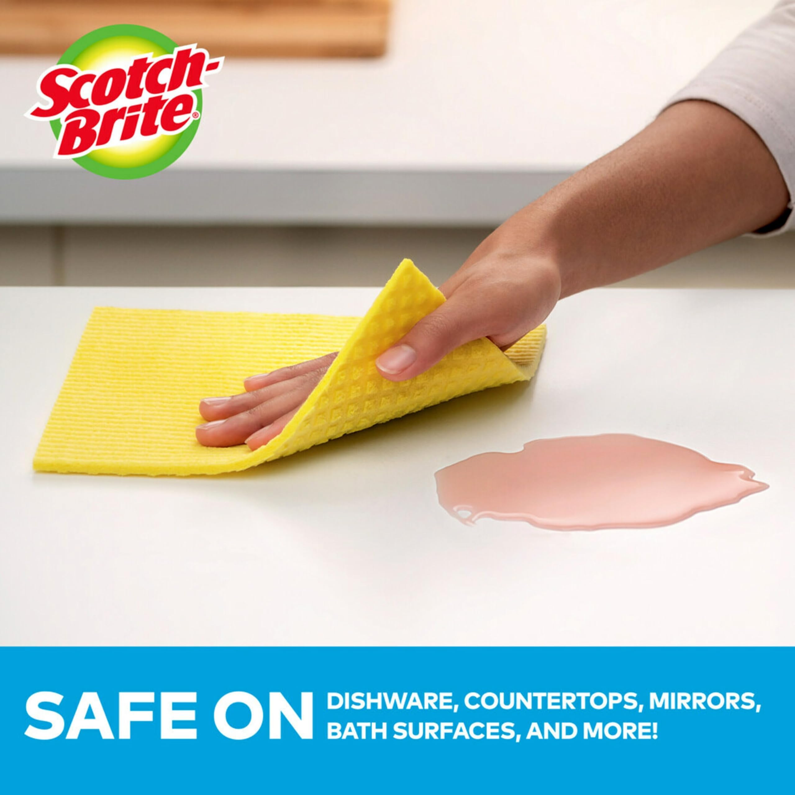 Foto 5 pulgar | Paño De Limpieza Scotch-brite Sponge, Paquete De 24 Unidades, Reutilizable, 3m - Venta Internacional.