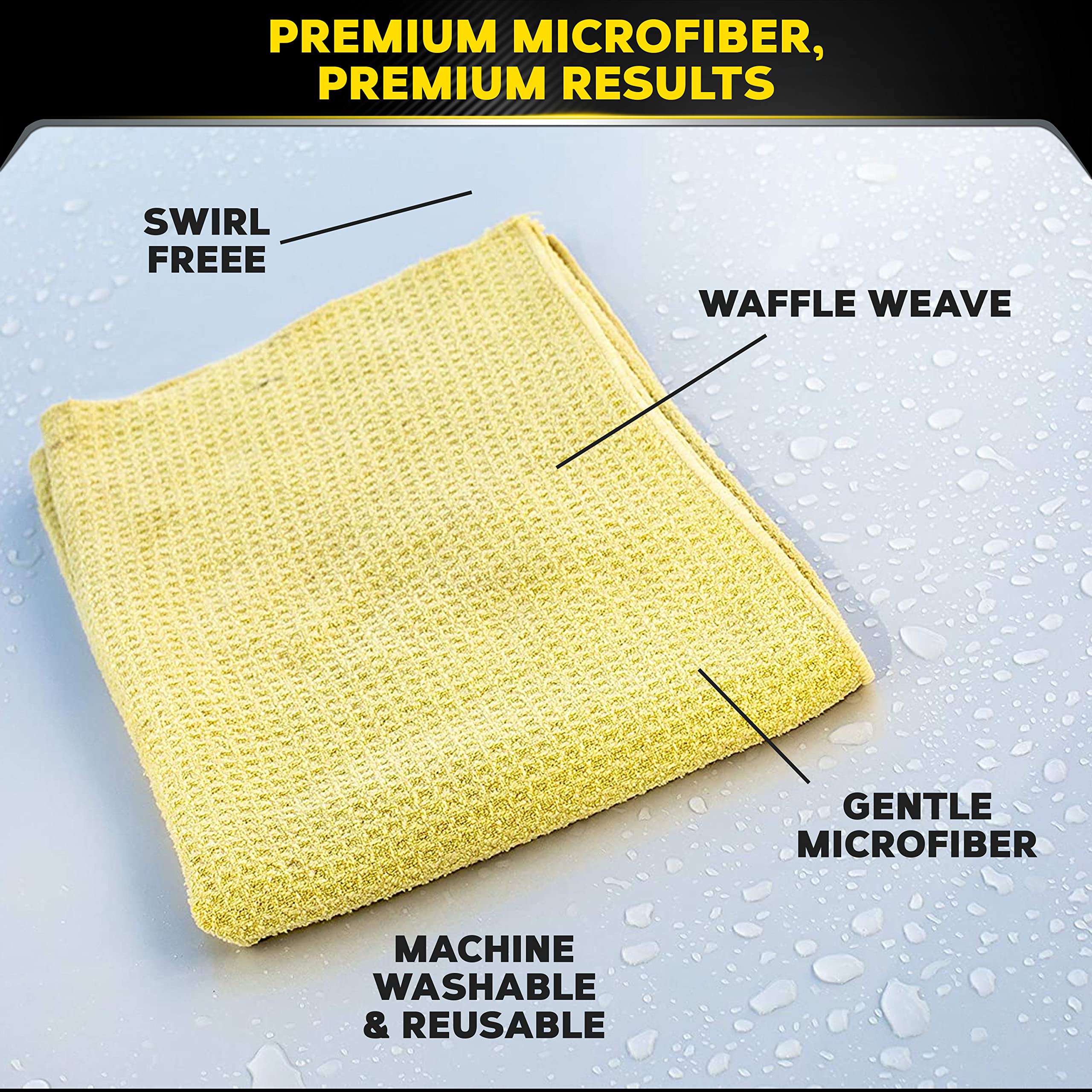 Foto 4 pulgar | Toalla de Secado de Microfibra Meguiar's Water Imant- Venta Internacional