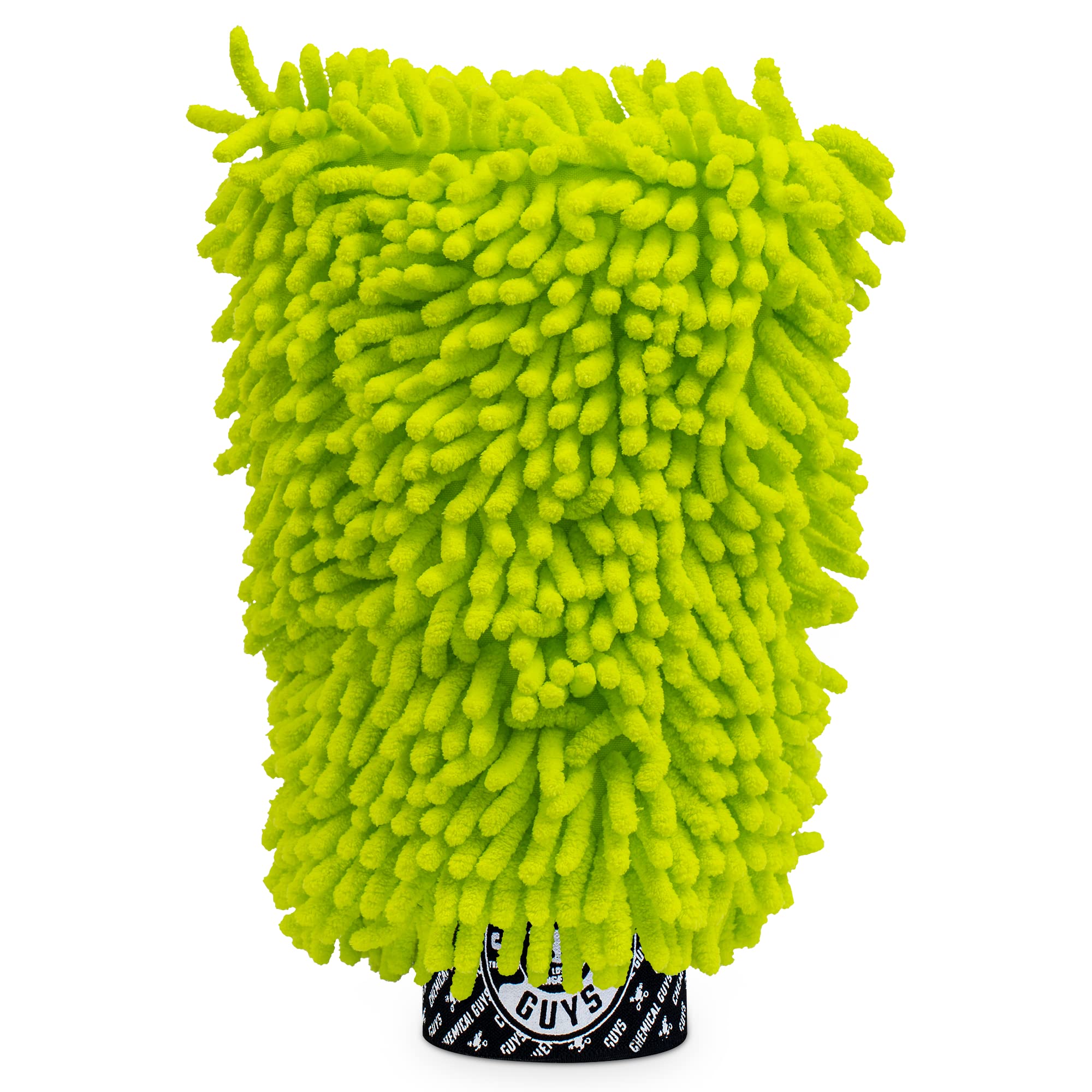 Microfibra Wash Mitt Chemical Guys Chenille Premium, Color Verde Lima - Venta Internacional. $430