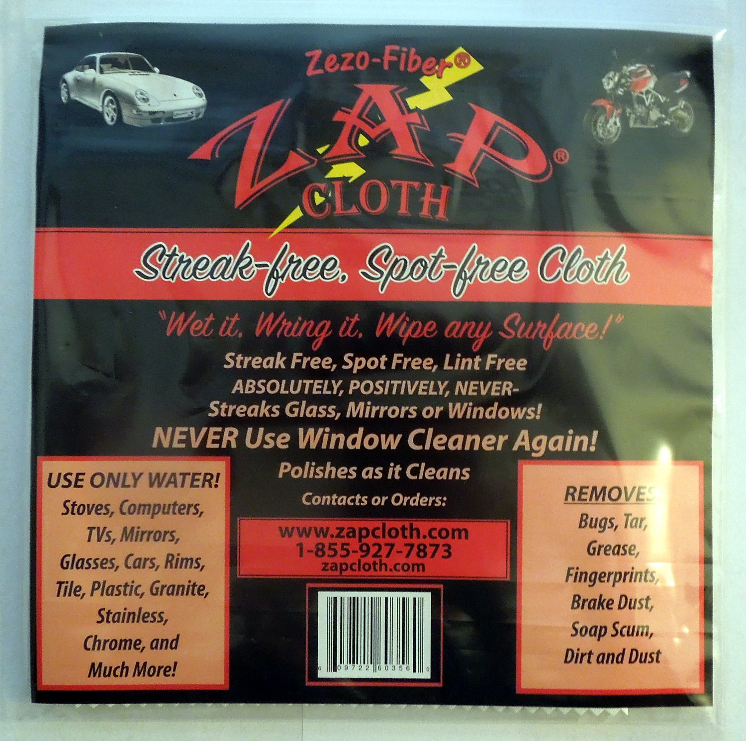 Foto 1 | Paño De Limpieza Zap Zezo-fiber Zap  10 Paños - Venta Internacional.