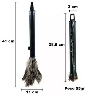 Foto 2 | Xtellar Set De 2 Plumeros De Avestruz Premium Retráctiles Para Limpieza Profunda Y Delicada