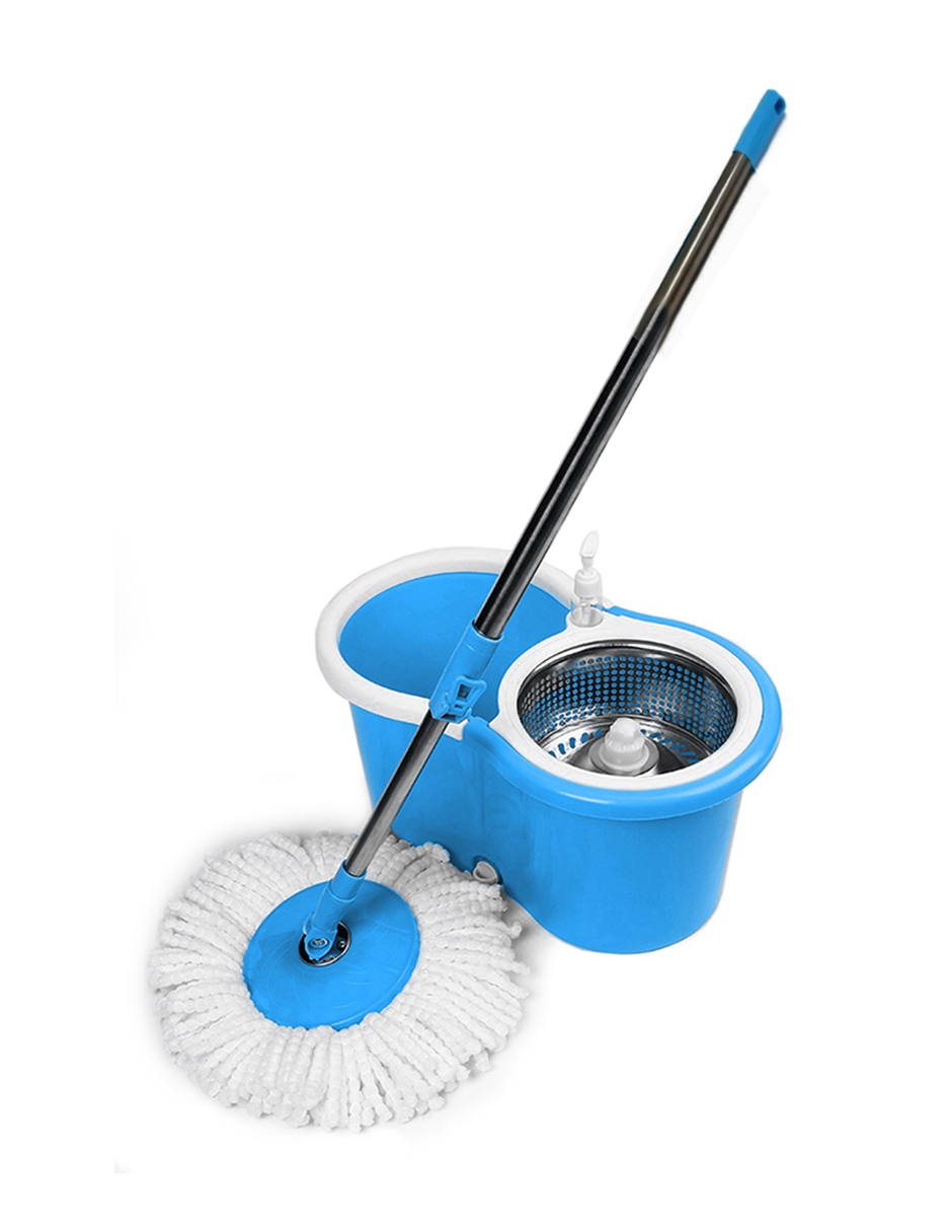 Foto 1 | Trapeador Giratorio Spin Mop Pro - Azul
