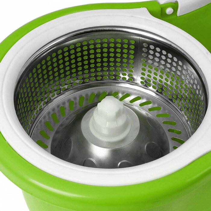 Foto 4 pulgar | Trapeador Spin Mop 360 Waashit Con 2 Repuestos color Verde