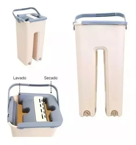 Foto 4 pulgar | Trapeador Exprimidor De Microfibra Para Limpieza Del Hogar