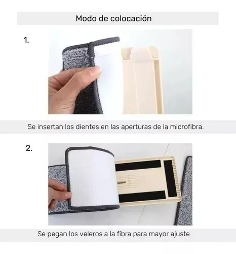 Foto 5 pulgar | Trapeador Exprimidor De Microfibra Para Limpieza Del Hogar