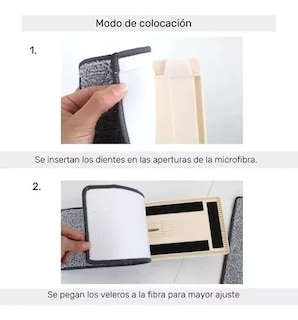 Foto 4 | Trapeador Exprimidor De Microfibra Para Limpieza Del Hogar
