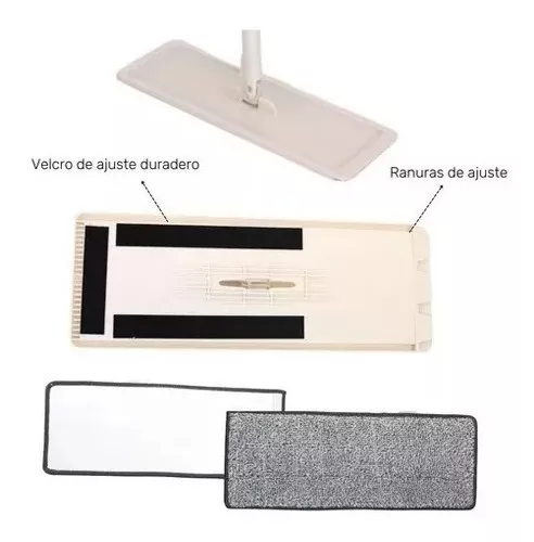 Foto 7 | Trapeador Exprimidor De Microfibra Para Limpieza Del Hogar