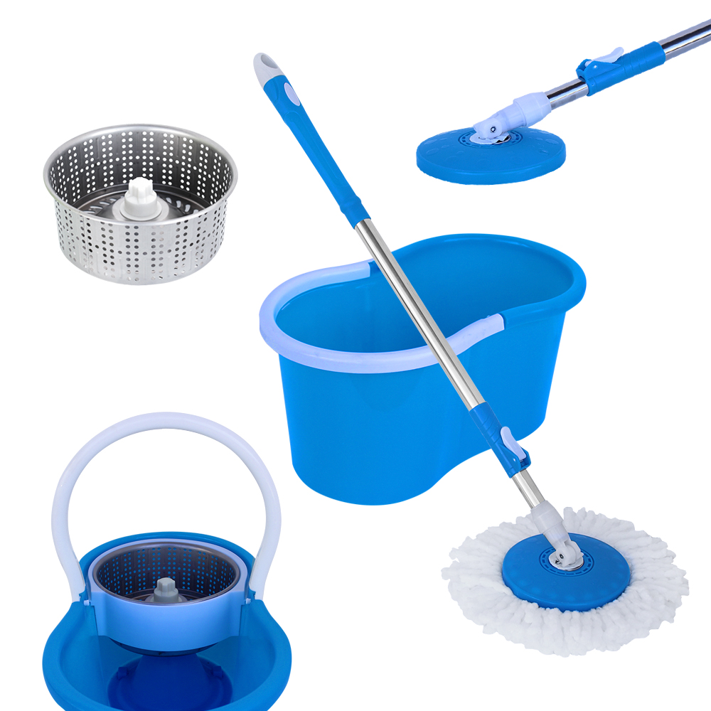 Foto 4 pulgar | Trapeador Giratorio Spin Mop 360° Azul