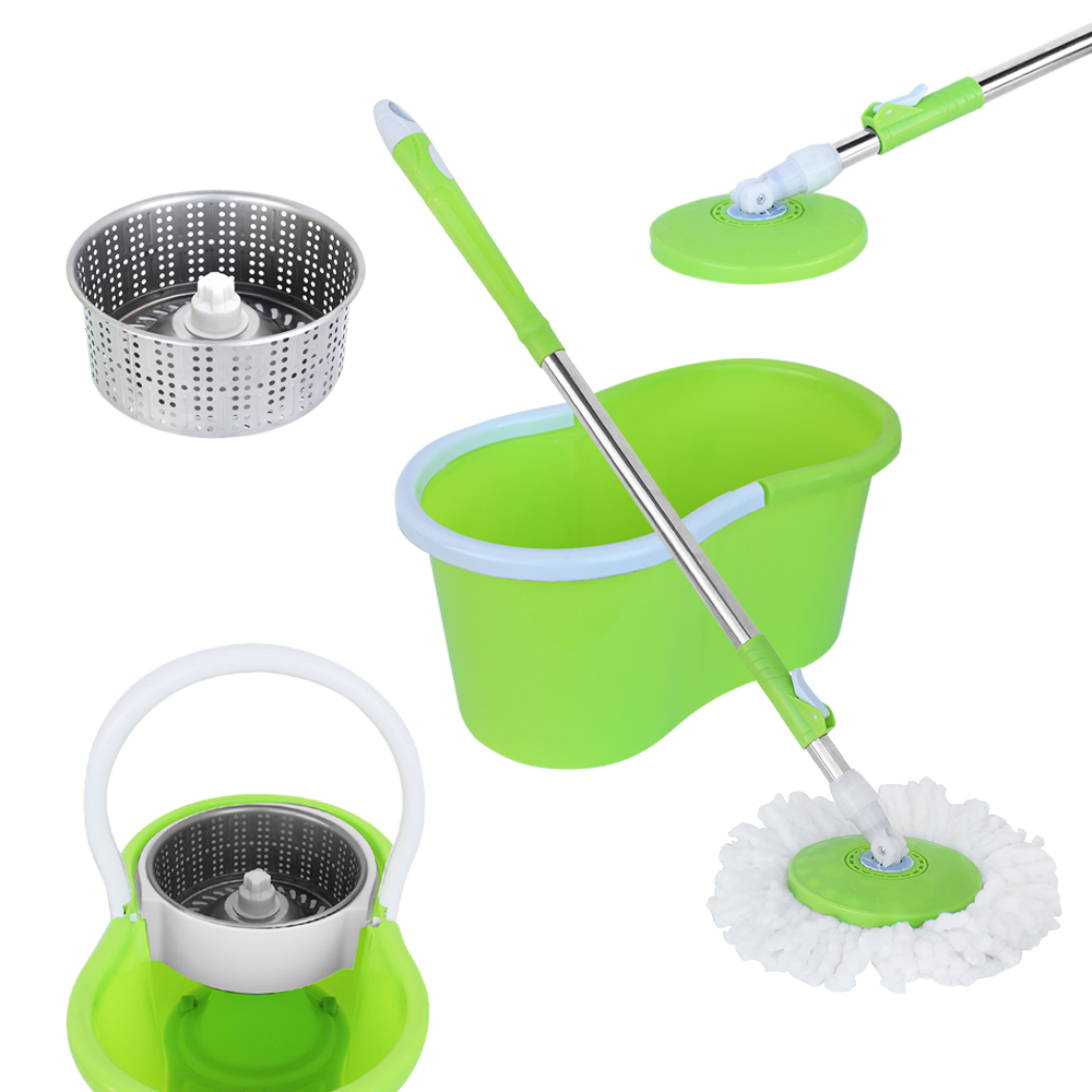 Foto 4 pulgar | Trapeador Giratorio Spin Mop 360° Verde