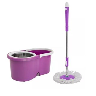 Foto 1 | Trapeador Giratorio Wünd Morado con Cubeta