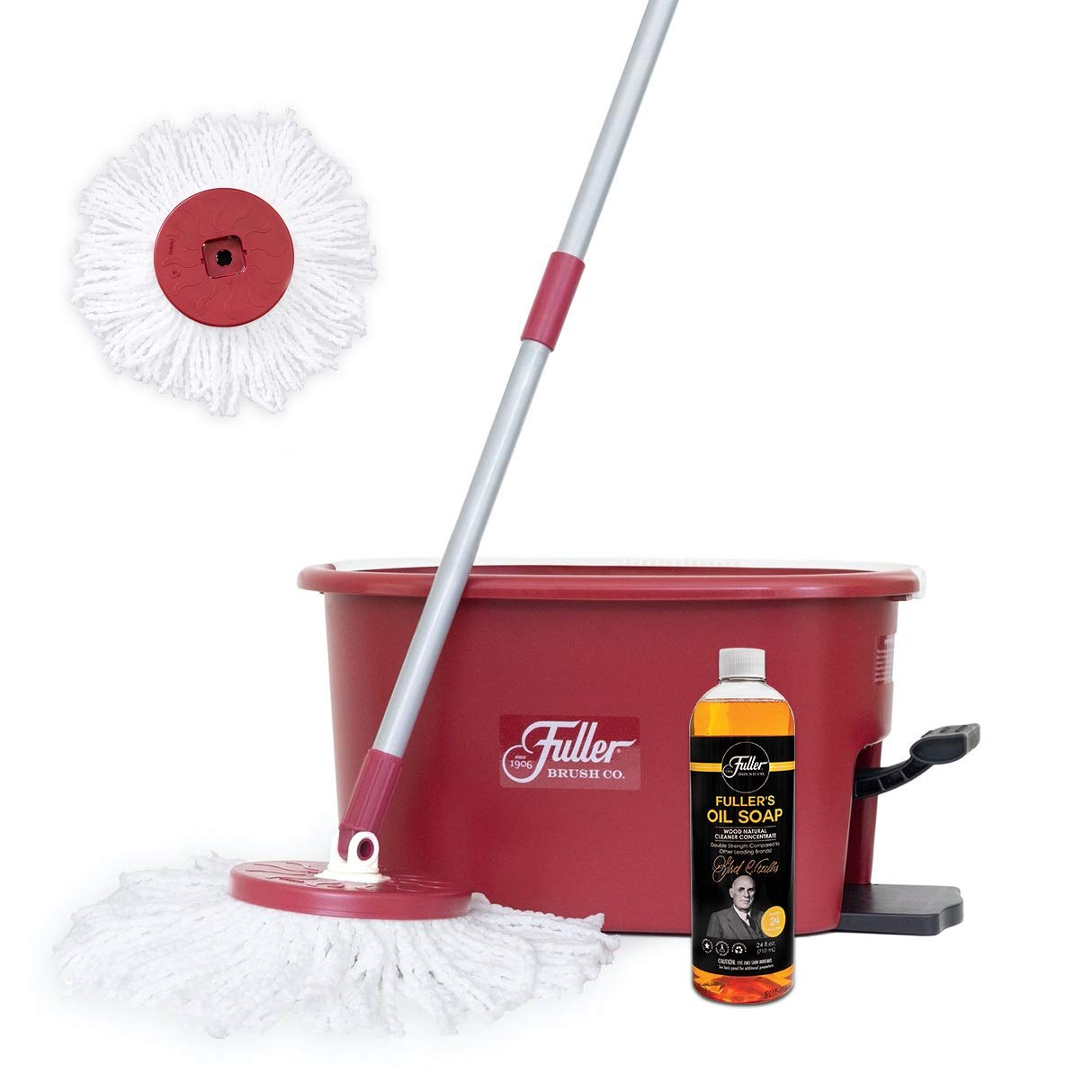 Foto 2 pulgar | Sistema Spin Mop Bucket, Cepillo Completo, Fácil De Escurrir, Girar 360° - Venta Internacional.