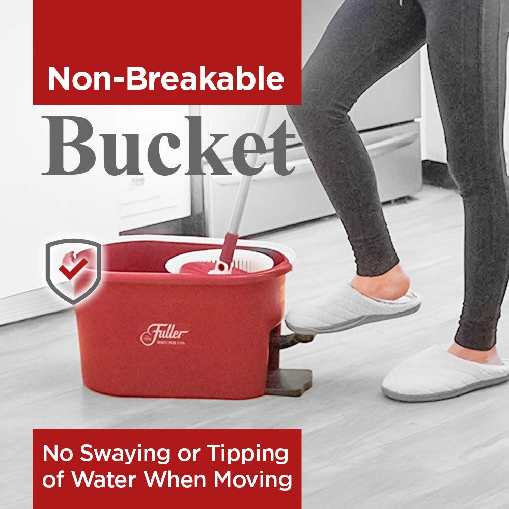 Foto 7 pulgar | Sistema Spin Mop Bucket, Cepillo Completo, Fácil De Escurrir, Girar 360° - Venta Internacional.