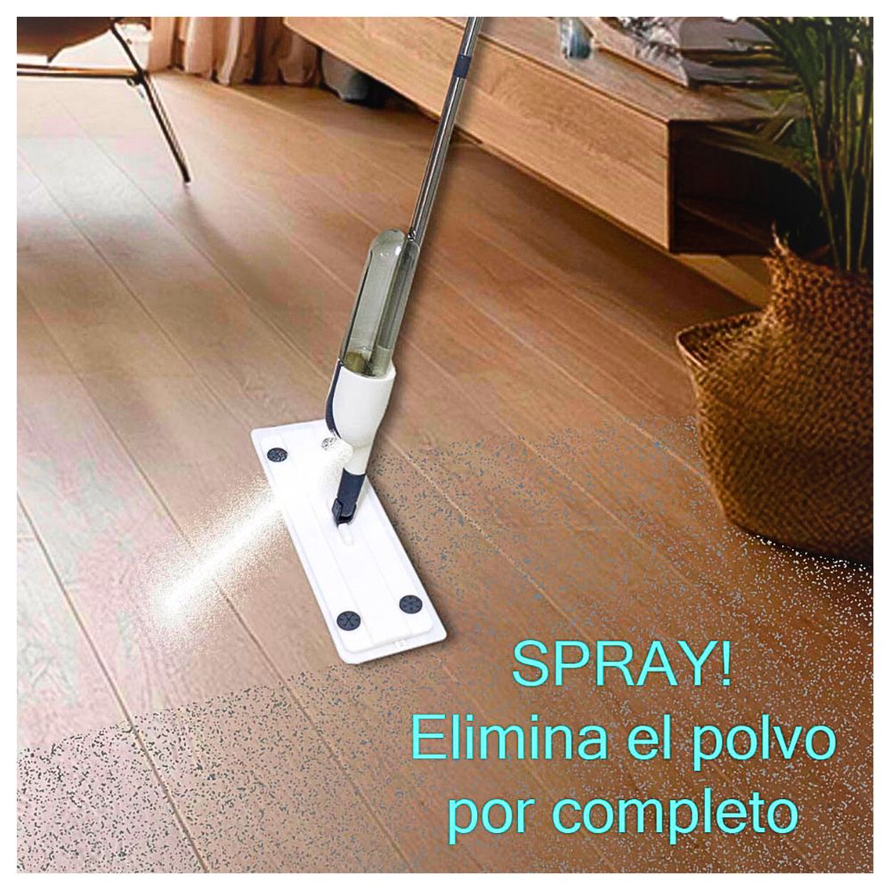 Foto 7 pulgar | Trapeador Pulverizador Multisuperficie De 125cm Microfibra