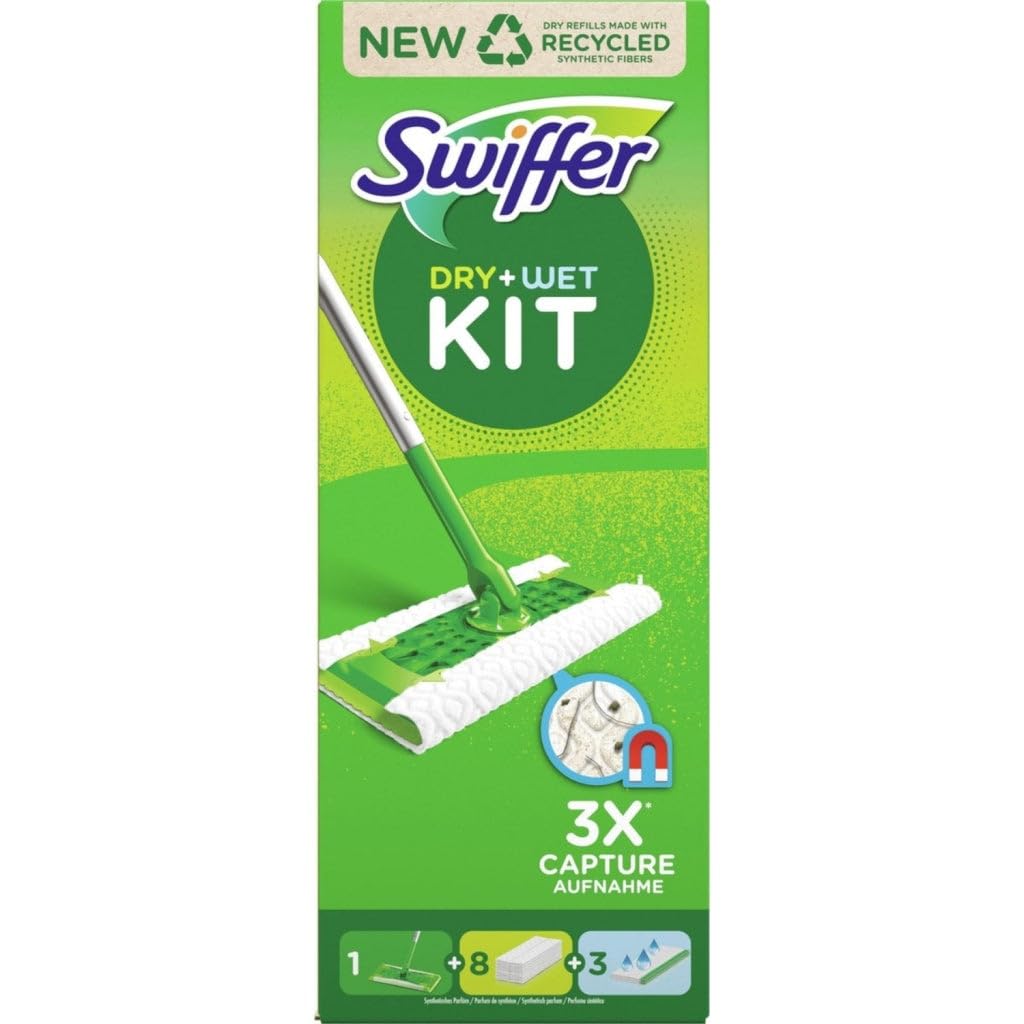 Foto 2 pulgar | Kit De Inicio Para Limpiar Suelos Swiffer Con 1 Mopa Y 8 Recambios - Venta Internacional.