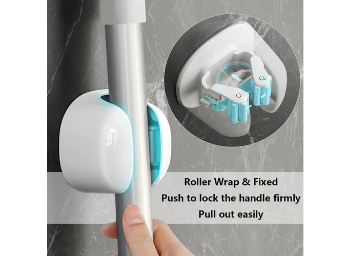 Foto 4 pulgar | Organizador Xtellar Escobas Estante Colgador 4pcs
