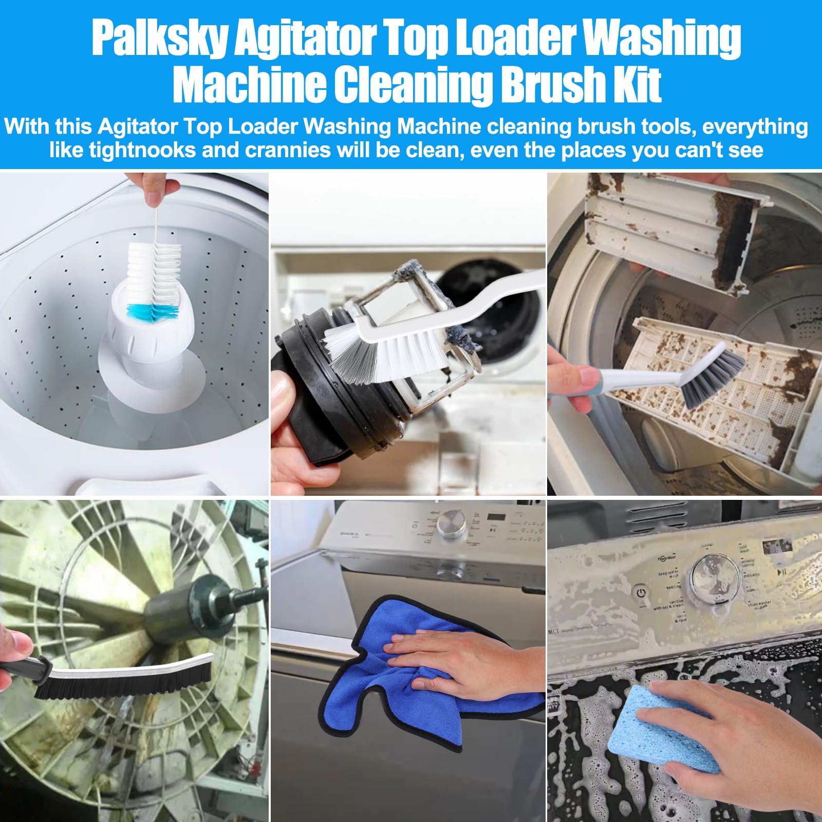 Foto 5 pulgar | Kit de Limpieza Palksky para Lavadora-Venta Internacional