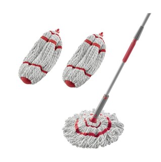 Foto 1 | Kit De Mopa Rubbermaid De Microfibra Twist Con 2 Recambios Para Todo El Suelo - Venta Internacional.