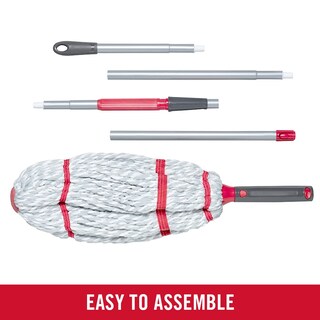 Foto 4 | Kit De Mopa Rubbermaid De Microfibra Twist Con 2 Recambios Para Todo El Suelo - Venta Internacional.