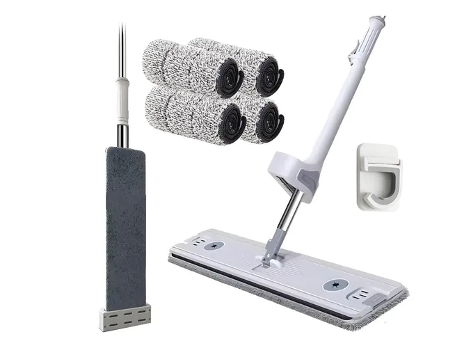 Foto 2 pulgar | Trapeador De Microfibra ,spin 360°mágico Mop Con 4 Repuestos
