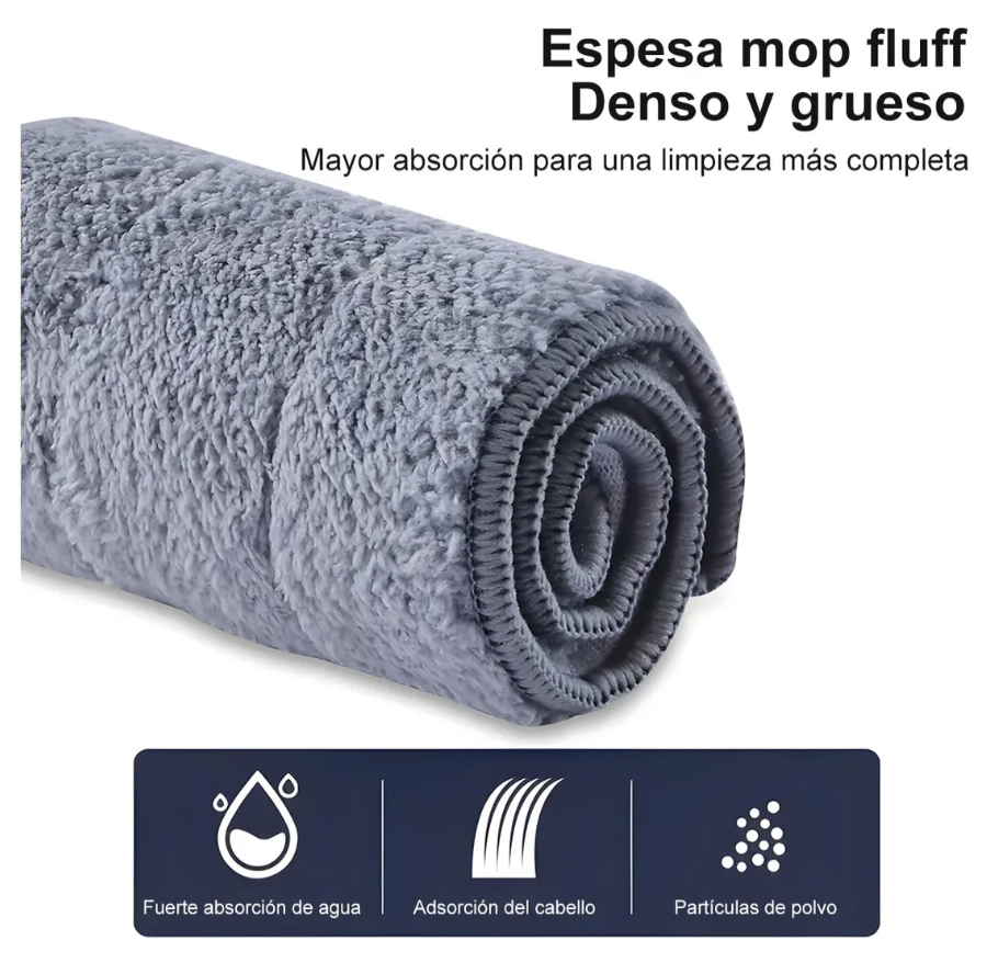 Foto 8 pulgar | Trapeador Tucson  Spray Mop Microfibra Atomizador 5 Almohadilla