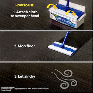 Foto 5 | Paños Desinfectantes Para Trapear Húmedos Clorox Scentiva 24 Recambios - Venta Internacional.