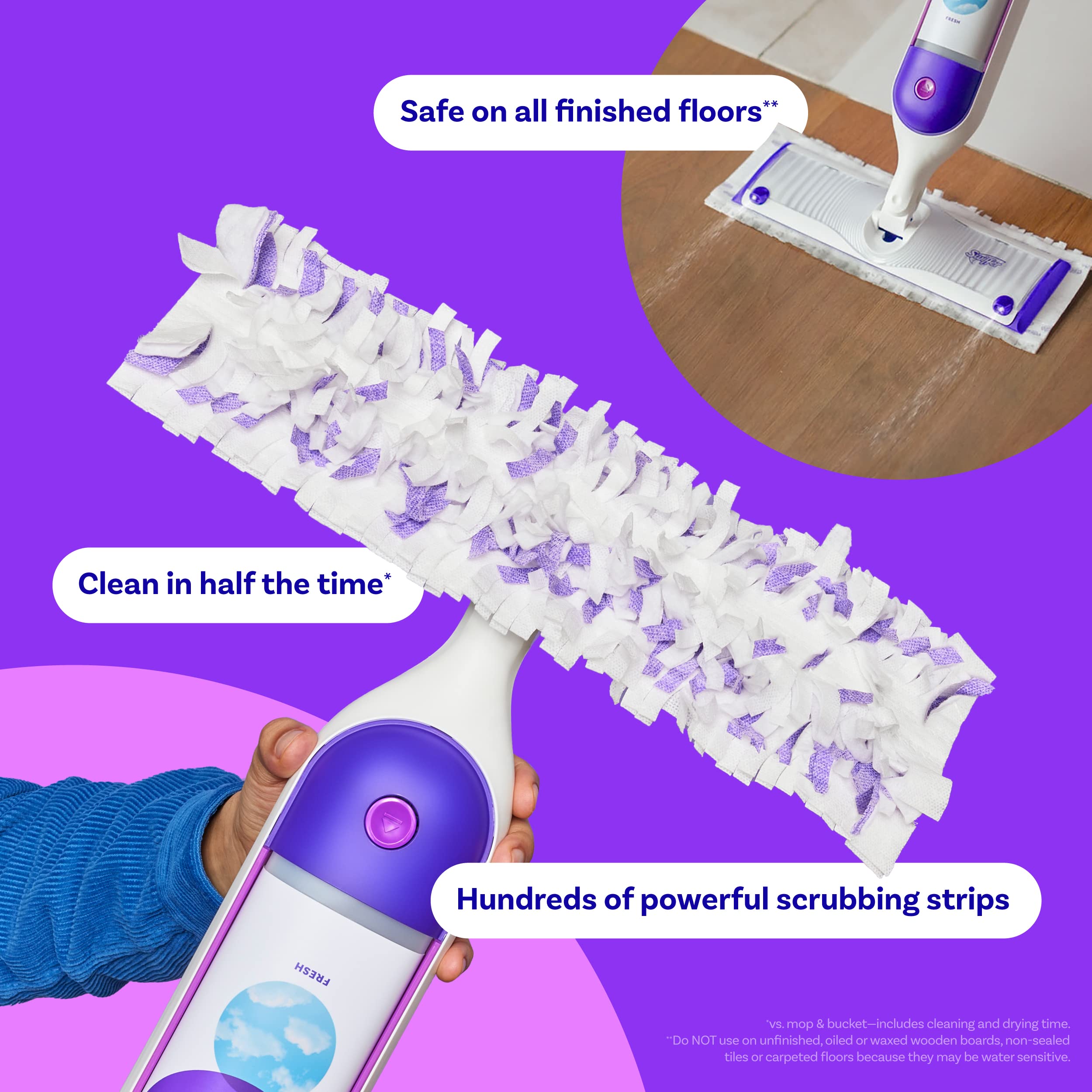 Foto 3 pulgar | Repuesto para Limpiador de Pisos Swiffer Power Mop 750 ml Aroma a Lavanda - Venta Internacional
