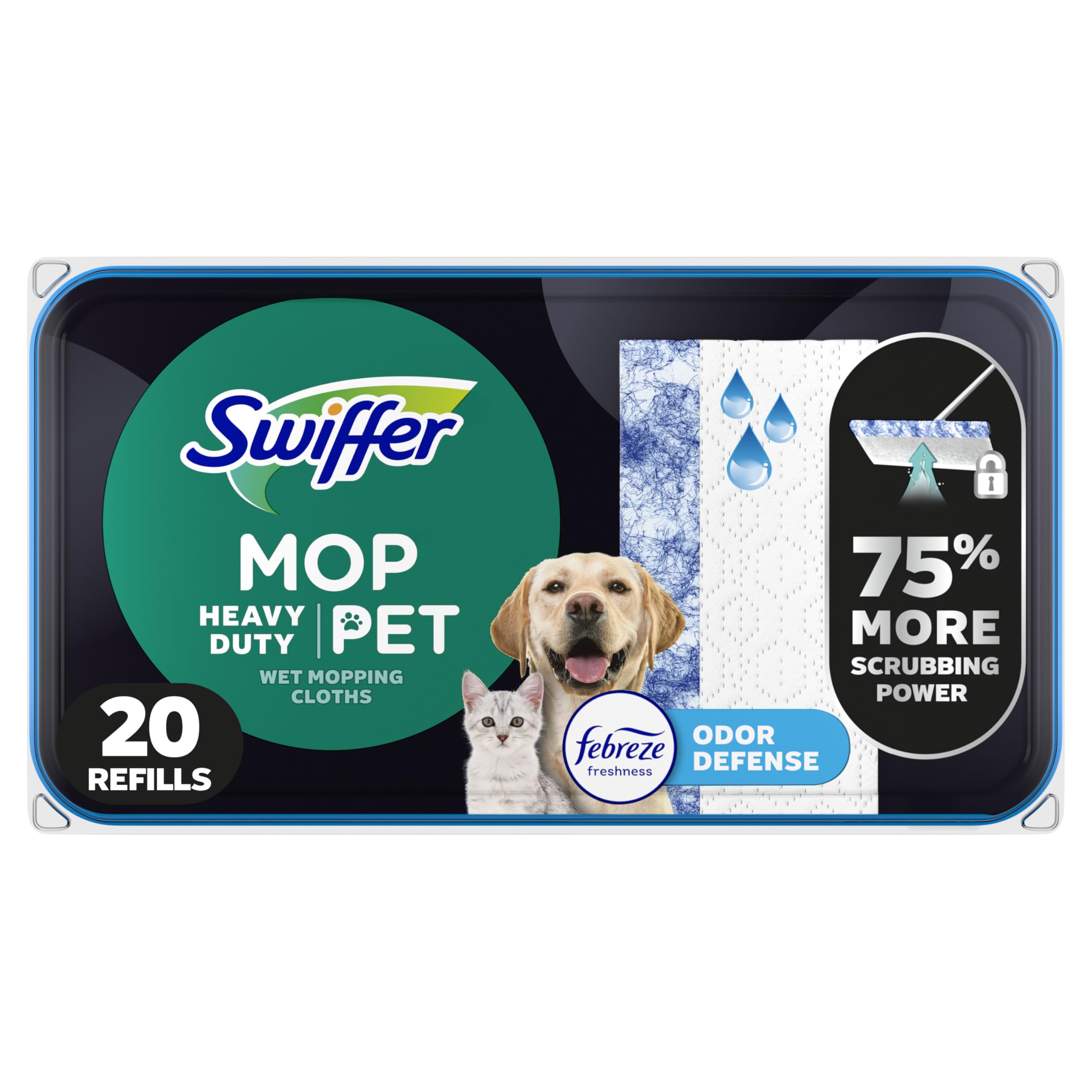 Foto 2 pulgar | Recambios De Tela Húmeda Para Fregar Pisos Swiffer Sweeper Pet - Venta Internacional.