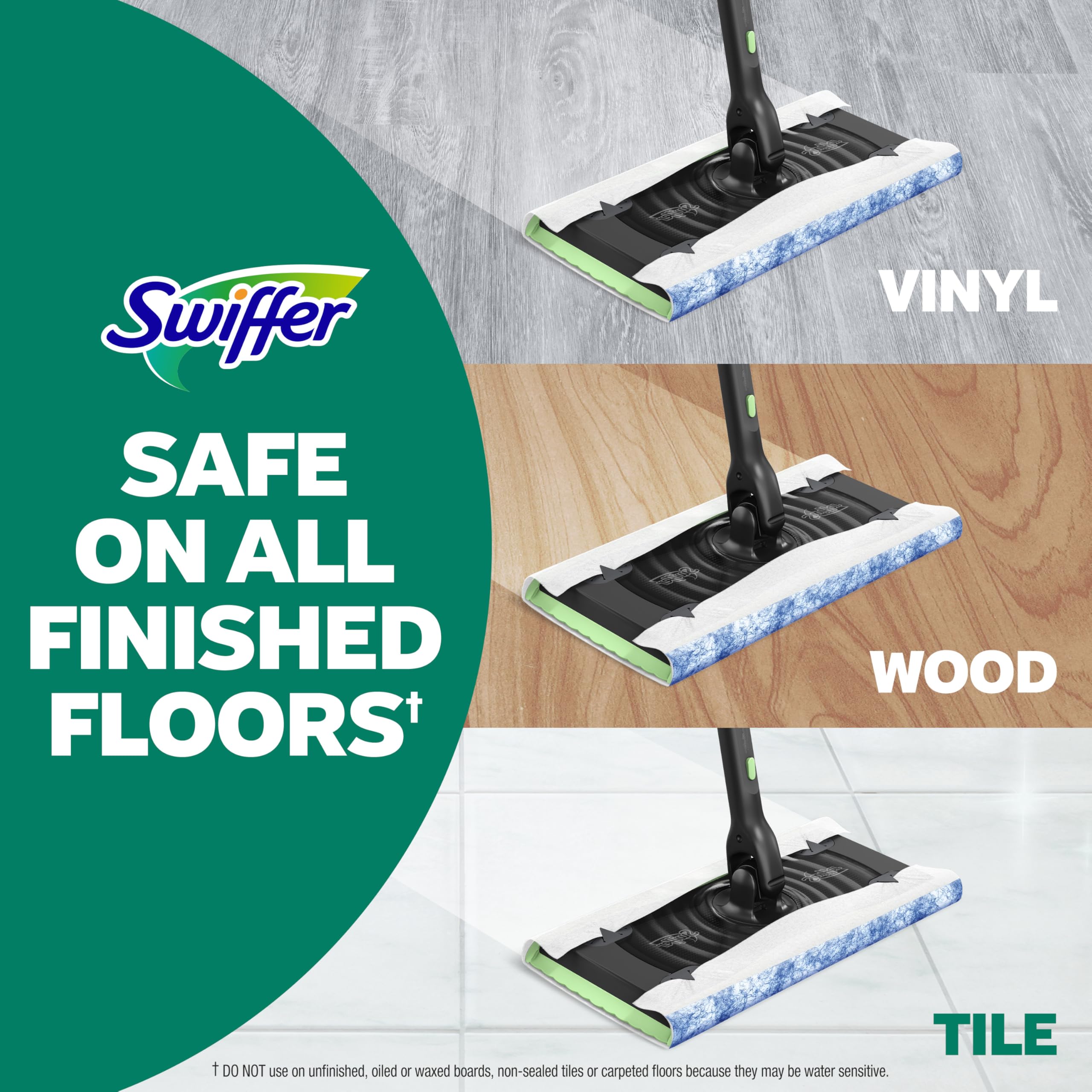 Foto 4 pulgar | Recambios De Tela Húmeda Para Fregar Pisos Swiffer Sweeper Pet - Venta Internacional.