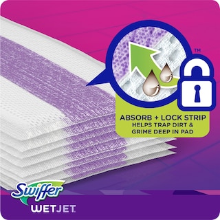 Foto 3 | Limpiador De Pisos De Madera Dura Mop Pad Refill Swiffer Wetjet X12 - Venta Internacional.