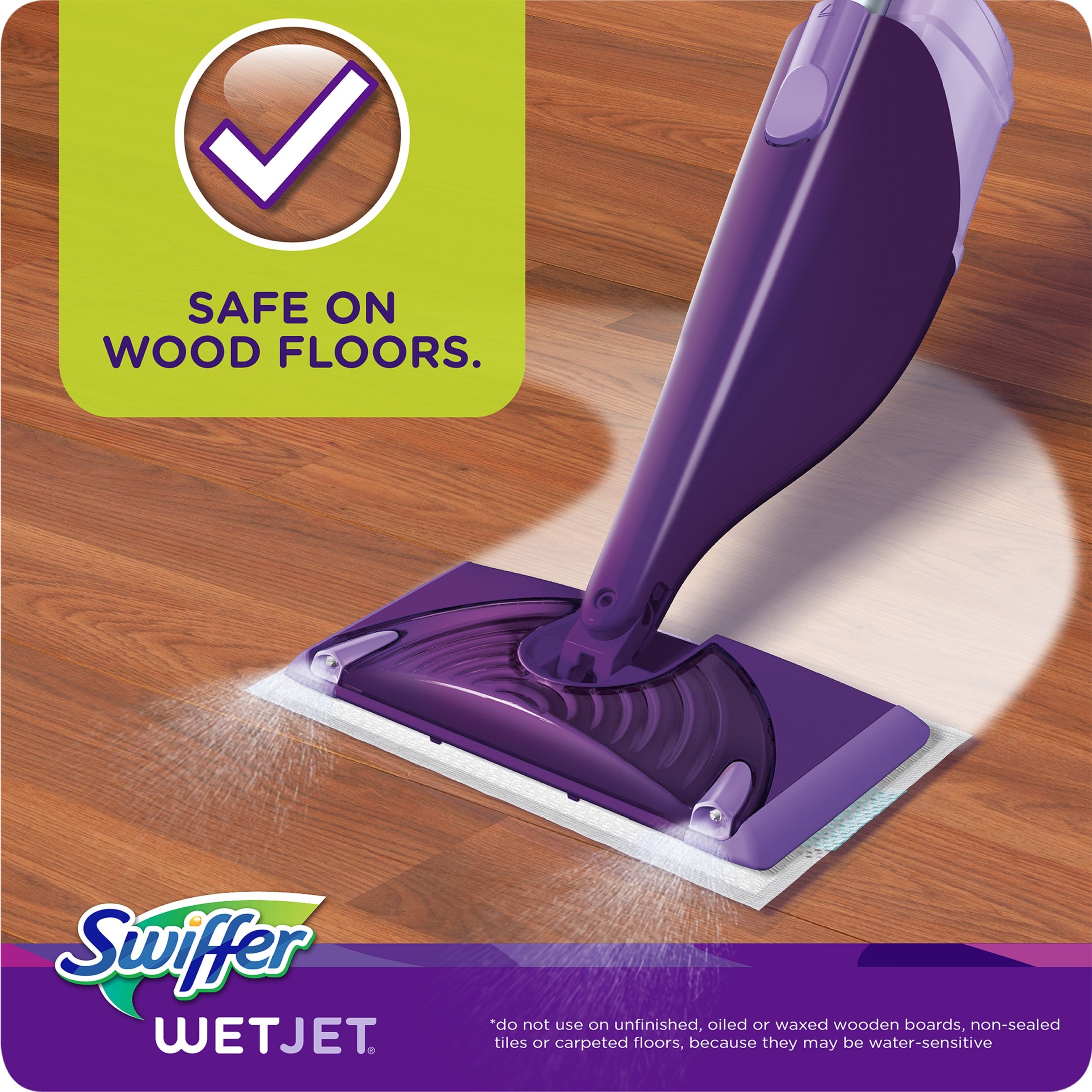 Foto 7 | Limpiador De Pisos De Madera Dura Mop Pad Refill Swiffer Wetjet X12 - Venta Internacional.