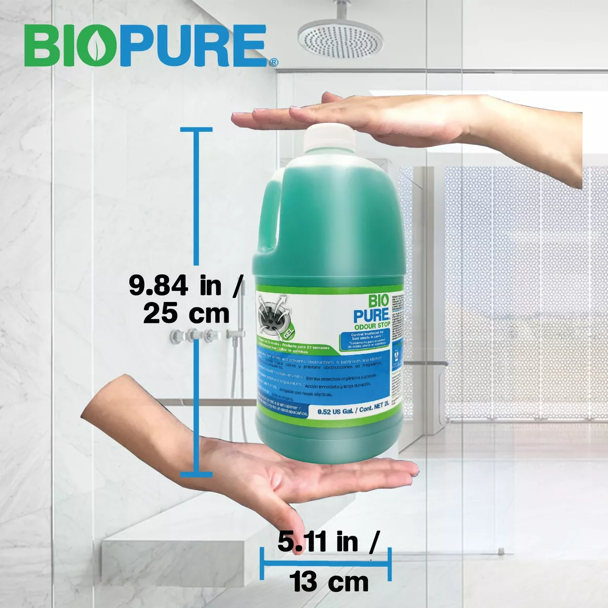 Foto 6 pulgar | Kit Biostick + Odour Stop Para Control De Malos Olores (2l)