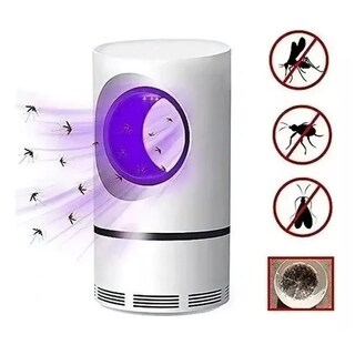 Foto 2 | Lámpara Matamosquitos Insectos Luz Uv Led Usb Eo Safe Imports Esi-14100 Blanco