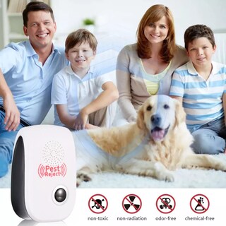 Foto 3 | Repelentes Electrónicos Ultrasónicos Para Plagas 6 Pcs Eo Safe Imports Esi-14719 Blanco