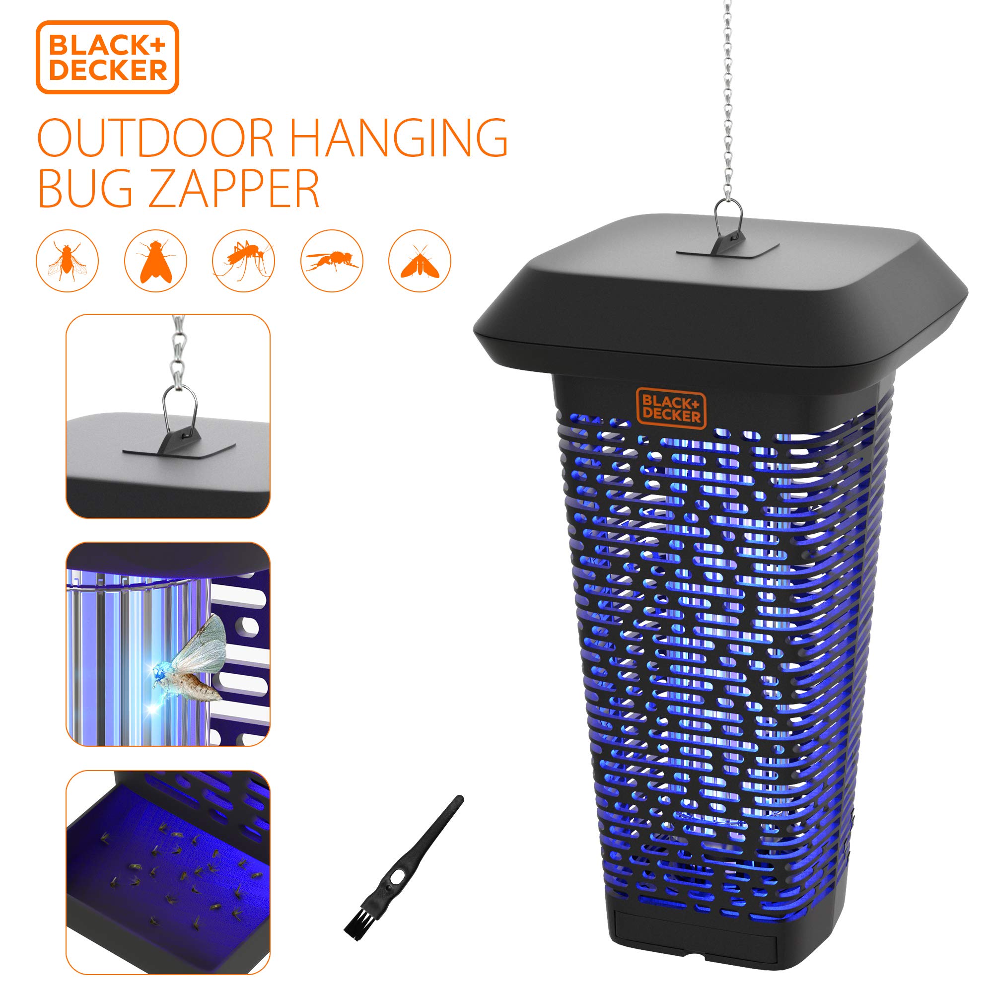 Foto 2 | Eliminador De Insectos Black+decker, Eliminador De Insectos Y Atrapamoscas, Repelente De Mosquitos - Venta Internaciona