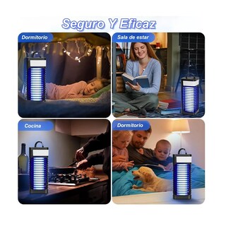 Foto 3 | Lámpara Mata Mosquitos Electrico Impermeable Usb Portatil Eo Safe Imports Esi-15268 Multicolor