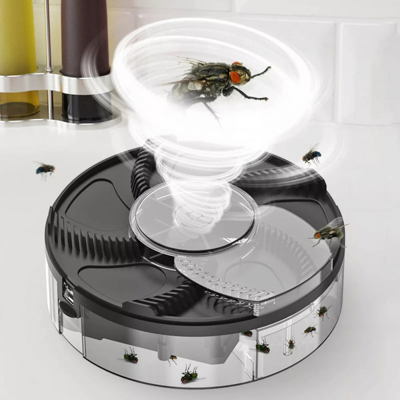 Foto 5 | Recogedor Automático De Trampas Para Interiores Con Dispositivo Eléctrico Para Plagas De Moscas - Venta Internacional.