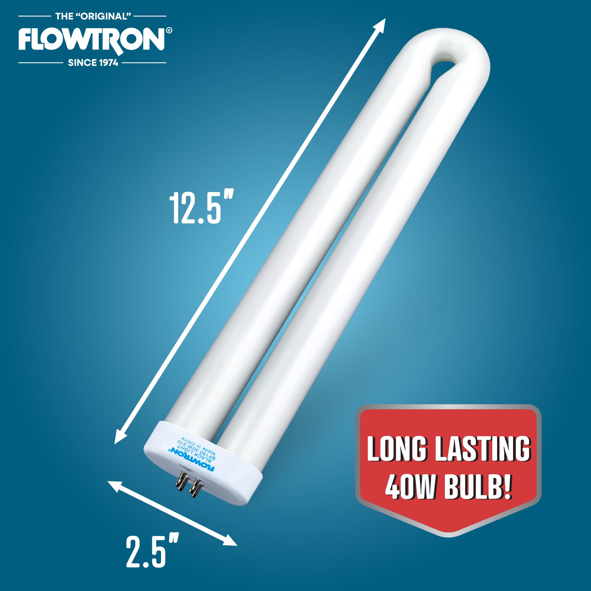 Foto 5 pulgar | Bombilla Uv De Repuesto Flowtron Bf-150 (paquete De 2) Para Bk-80d, Mc-9000 - Venta Internacional.