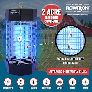 Foto 5 | Fly Control Flowtron De 2000 M² Para Interiores Y 2 Acres Para Exteriores, 120 W - Venta Internacional.